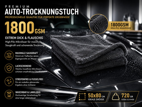 Premium auto trockentuch - auto,