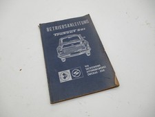 ORIGINAL Betriebsanleitung Handbuch Trabi Trabant 601  IFA DDR Oldtimer