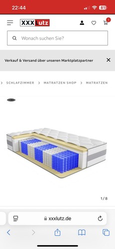 Matratze 200 140 original - -,