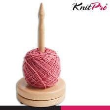 KnitPro Wollabroller Birkenholz Stricken Häkeln Handarbeit