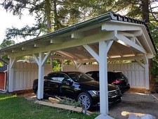 Doppelcarport Satteldach 5.00