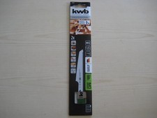 KWB 2er Pack Säbelsägeblatt Akku Top/HCS Stahl, gehärtet, 1/2'' Universal-Schaft