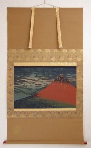 Japanischer holzschnitt ukiyoe - holzschnitt,