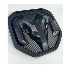 Für Dodge RAM1500 Schwarz Matt Abzeichen Trunk Tail Emblem Aufkleber Auto