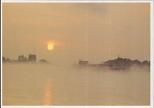 Alte Postkarte - Herbstliche