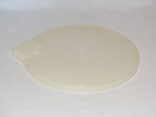 Tupperware Deckel Nr. 696/697 weiß für Vintage Mix N Store Teig Schüssel Candy