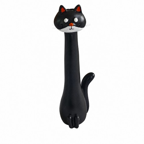 Katzenfigur aus harz mit - aus,