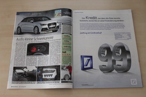 Auto bild 2012 audi a1 - bild,