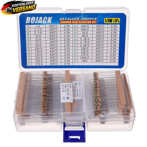 Widerstandssortiment kit - widerstandssortiment, 25