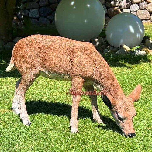 Hirsch reh figur statue - reh,