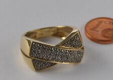 Band Ring überkreuz Herren