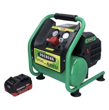 Prebena VITAS 100-AKKU Kompressor 18 V 5 l 8 bar CAS Brushless + 1x Akku 10,0 Ah