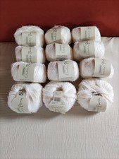 12 x 50 g  Linea Pura von Lana Grossa, Mais, Bio Baumwolle 