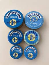 Alte Penaten Creme Blechdosen 6St,leer Vintage