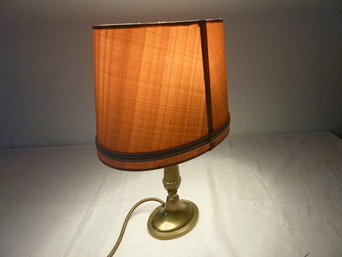 Vintage tischlampe messing - vintage,