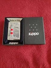 Zippo Feuerzeug mit Leuchtturm Selten