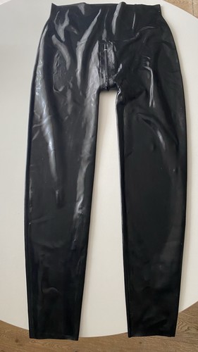 Latex leggings schwarz unisex - latex,