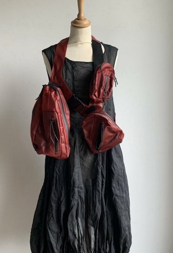 Rundholz leder taschen gürtel - rundholz,