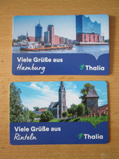 2 x Geschenkkarte THALIA leer - Rinteln - Hamburg -