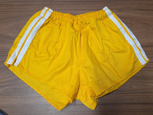 Ddr turnhose gelb - gelb, weiß