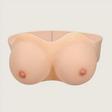 Silikon-Brüste BH Crossdresser Trans Fasching Kostüm Maskerade Schnäppchen Gr. D