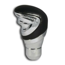 JOM Alu Schaltknauf Kunst Leder Exclusiv universal für Fahrzeuge ohne RGA Neu