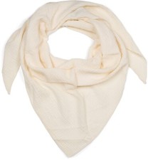 Damen Baumwoll-Musselin Dreieckstuch Einfarbig, Leichtes Tuch, Schal weich