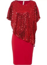 Partykleid mit Überwurf Gr