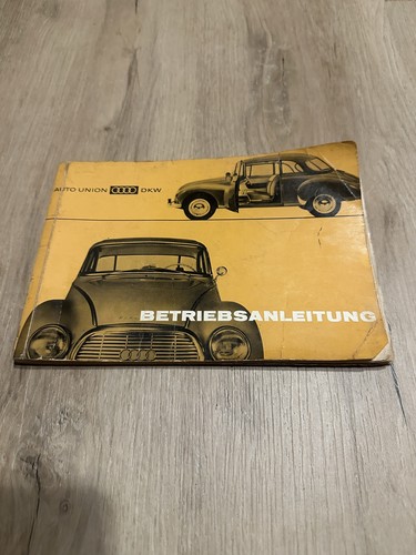 Betriebsanleitung auto union - auto,