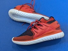 Adidas Tubular Nova Primeknit Sneaker UK7 Craft Chili Schwarz