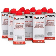 Feuerzeugbenzin ZIPPO Set 10x Original Benzin je 125 ml Kanister