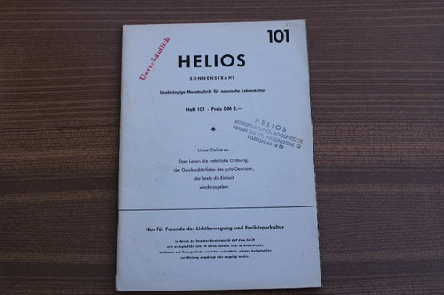 Helios sonnenstrahl heft - sonnenstrahl, nr