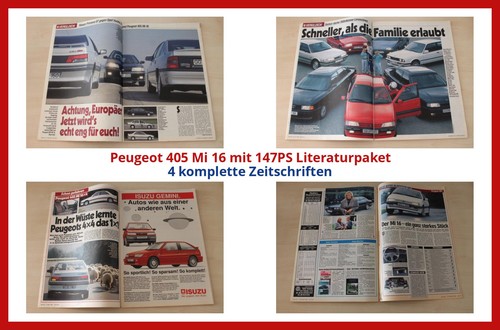Peugeot 405 mit 147ps - 16,