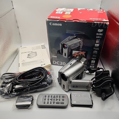 Videokamera canon dc20 silber - videokamera,