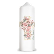 Osterkerze bedruckt mit