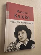 Verse für Zeitgenossen von