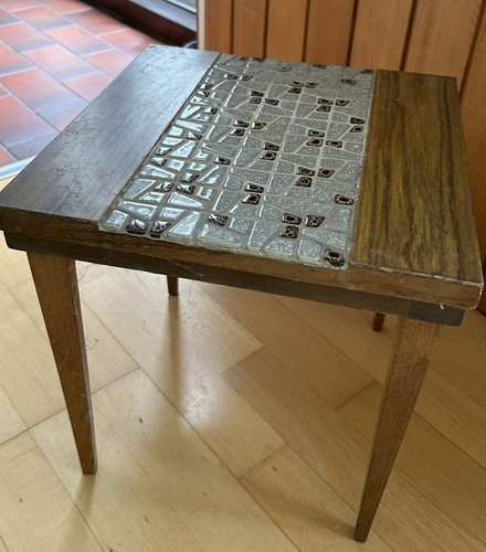Vintage mosaik blumenhocker - ,