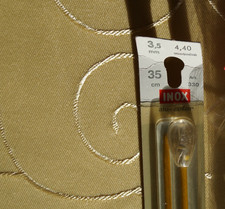 STRICKNADELN -  Gr. 3,5 INOX