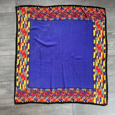 Vintage Missoni Seidentuch / Foulard, 83 x79 cm, leichte Mängel