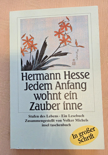 Hermann hesse jedem - hermann, anfang