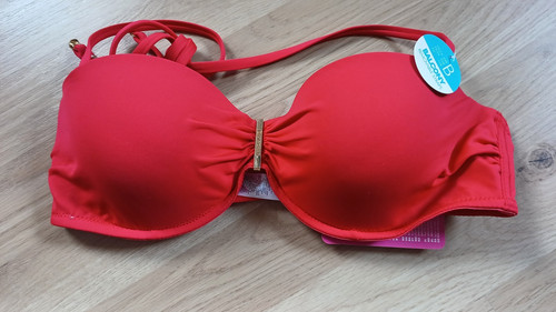 Bikini oberteil rot - ,