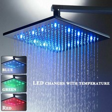 30x30 led duschkopf - led,