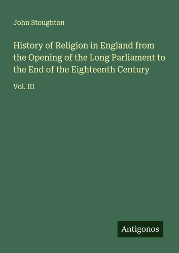 John stoughton history of - john, |