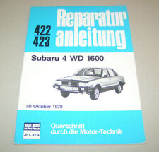 Originale Reparaturanleitung Subaru 4WD 1600 - Baujahre ab Oktober 1979