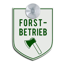 FORSTBETRIEB mit Axt -