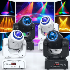 4X 150W LED 8 Gobo Beam Moving Head DMX RGBW Disco Spot Scheinwerfer Bühnenlicht