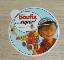 Alter Aufkleber | Sticker LORENZ baufix Holspielzeug Hubschrauber