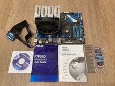 Intel I5-750 Auf ASUS P7P55D Mainboard Mit Scythe Mugen Kühler Und 16 GB DDR3