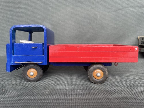 Vintage ddr spielzeug holz lkw - ddr,