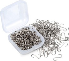 Mini S Haken 100 Stück Metall